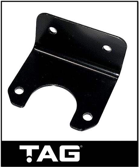90° DEGREE ANGLE PLUG BRACKET TO SUIT SMALL ROUND PLASTIC PLUG