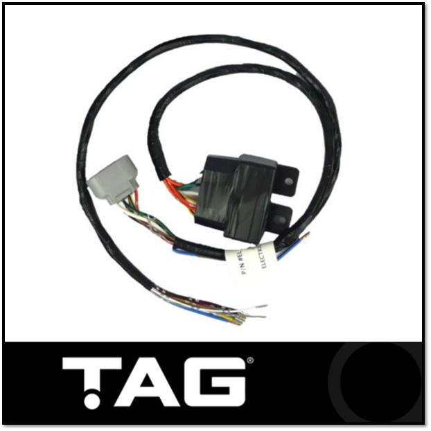 TAG DIRECT FIT TOWBAR WIRING HARNESS WITH ECU FITS ISUZU D-MAX TF 1/2008-12/2012 (UNT285)