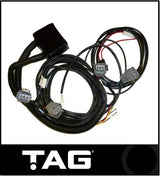 DIRECT FIT TOWBAR WIRING HARNESS WITH ECU FITS TOYOTA HILUX GUN126R 5/15-ON