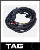 TAG DIRECT FIT TOWBAR WIRING HARNESS INC ECU FITS MITSUBISHI TRITON MR 11/2018-12/2023 (UNT343)