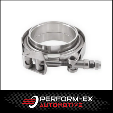 STAINLESS STEEL QUICK RELEASE EXHAUST V-BAND CLAMP KIT