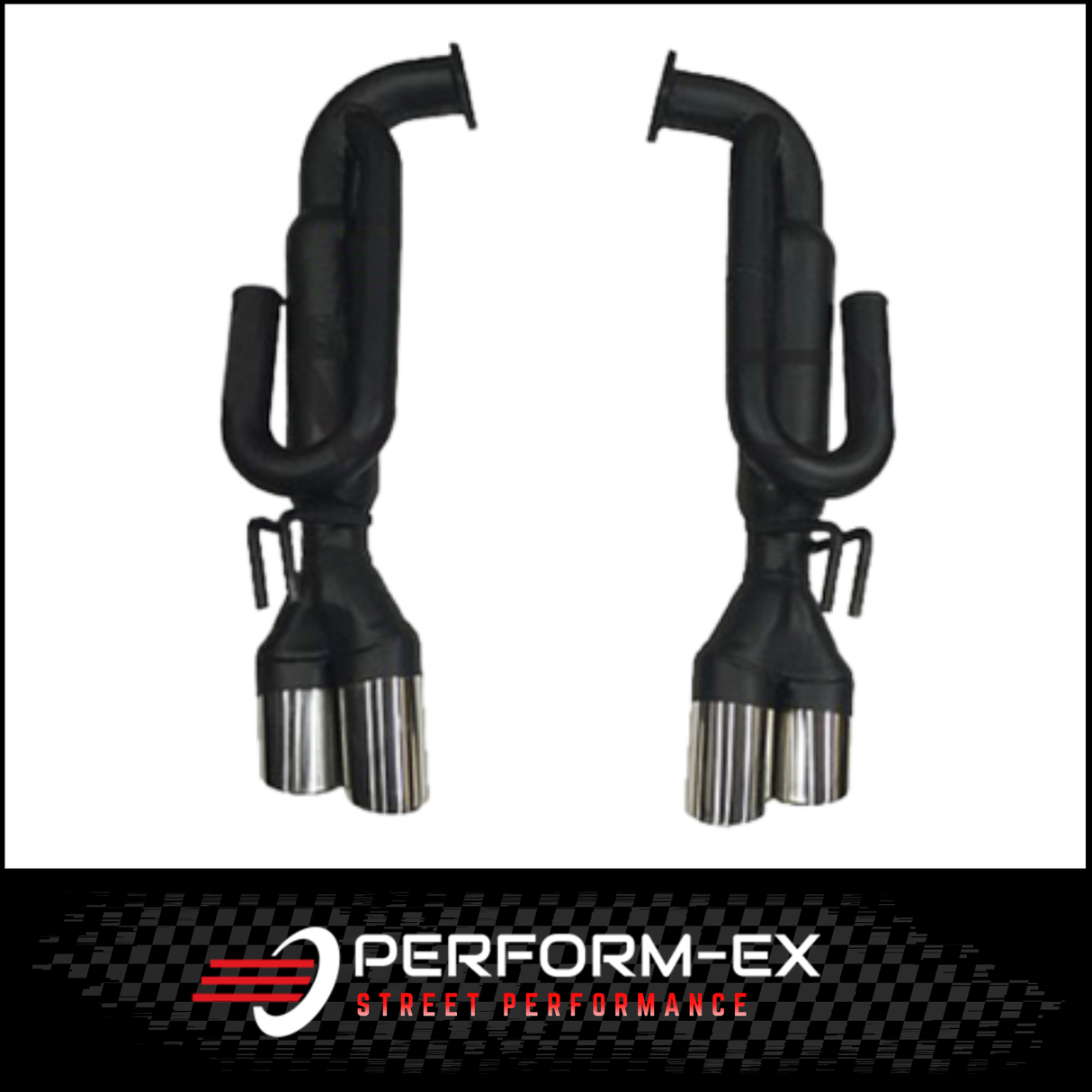 HOLDEN COMMODORE VE/VF SS/SV6 SEDAN/WAGON 2 1/2" TAILPIPES WITH J PIPES