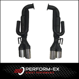 HOLDEN COMMODORE VE/VF SEDAN/WAGON SS/SV6 3" TAILPIPES WITH J PIPES AND HOTDOGS