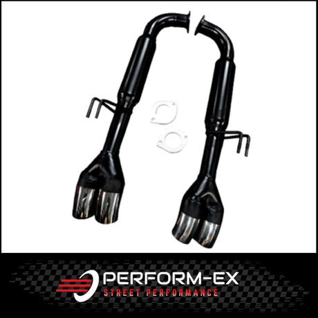 HOLDEN COMMODORE VE/VF SEDAN/WAGON 2006-ON 3" TAILPIPES WITH HOTDOGS & DUMP TIPS