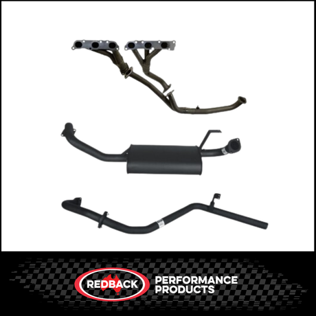 2.5" EXTRACTORS & EXHAUST FITS TOYOTA LANDCRUISER FZJ80R 4.5L 1FZ 8/1992-7/1998