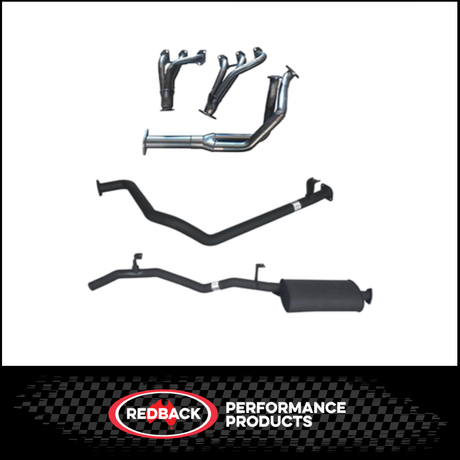 2.5" EXTRACTORS & EXHAUST FITS TOYOTA LANDCRUISER HZJ79R 4.2L DIESEL UTE 1999-2006 WITH EGR