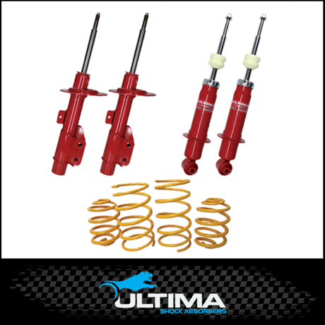 ULTIMA GT SPORT SUPER LOW SUSPENSION KIT FITS HOLDEN COMMODORE VE V6 WAGON 2006-2013