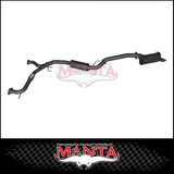 MANTA 3" CAT BACK EXHAUST SYSTEM FITS NISSAN PATROL Y62 5.6L V8 2012-ON