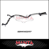 MANTA 3" CAT BACK EXHAUST SYSTEM FITS NISSAN PATROL Y62 5.6L V8 2012-ON